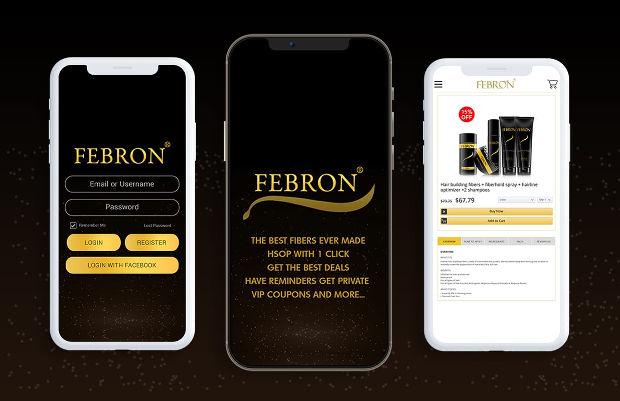 Hair Fiber eCommerce